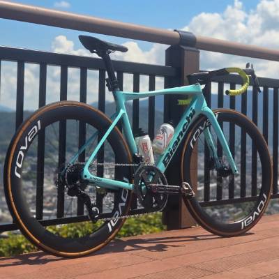 元々Bianchi乗りでウサミンに憧れてからウサミン号を作成
bianchi specialissima comp でもめちゃくちゃ速いです