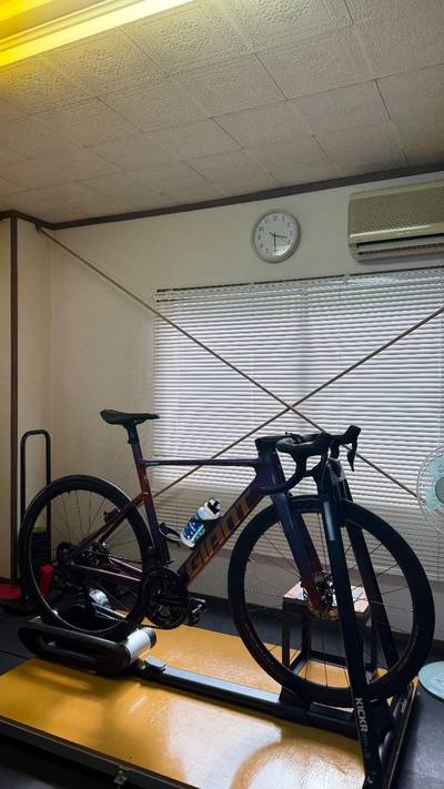 木村さんの所でポジション出してもらって
自転車の見栄えも数段良くなった✨️