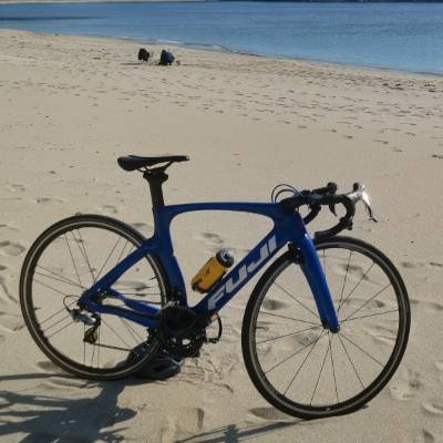 黄色が差し色です。
ボトルとプーリー
富豪 だったらMavic の黄色スポークのやつを買ってました